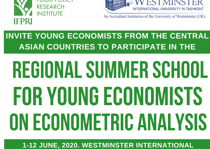 Postponed until further notice: 2020 Regional Summer School for Young Economists